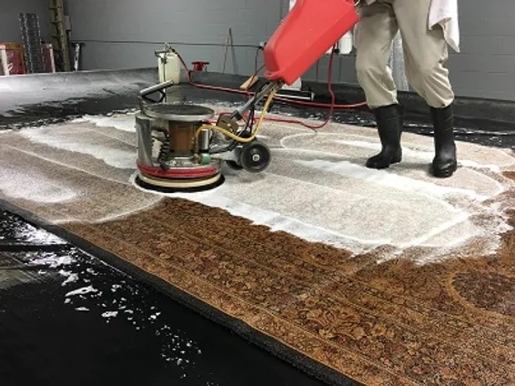 We submerge hand wash every rug!