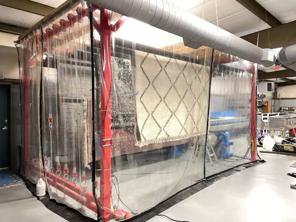 Rug Drying Enclosure
