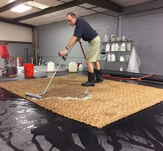 Sisal rug cleaning