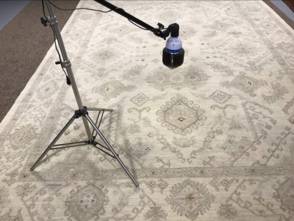 UV Light Stain Removal