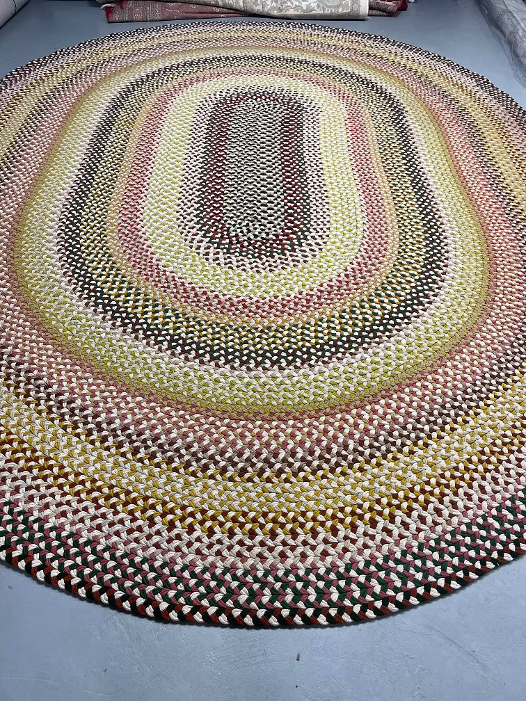 braided rug